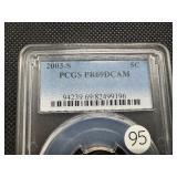2003-S 5C PCGS PR69DCAM