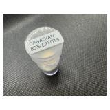 16 silver Canadian quarters and 5 silver Canadian dimes