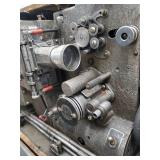 Vintage Silent Speed Film Projector Pair in Brown Burlap Cases