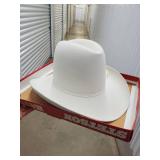 Stetson White Cowboy Hat 5XB - Size 7