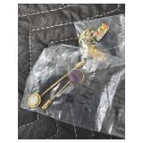 Assorted Vintage Jewelry Components Lot - Earrings, Beads & Findings