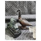 Avon Wild Country Canada Goose Cologne 5 fl oz + Avon Lion Wild Country After Shave 8 fl oz - Glass Lot