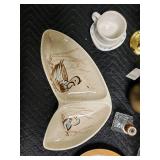 Vintage Brass Pitchers India 729 & England 530 - Candlesticks, Decanter, Framed Nativity Print