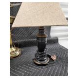 Red-Haired Doll Figurines & Vintage Table Lamps - 2 Figurines, 2 Lamps