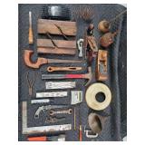 Vintage Hand Tools Lot - Wood Planes, Wrenches, Pliers & Magnetic Cleaner