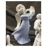 Enesco Growing Up Birthday Girls Figurine Lot - 1991 Sri Lanka