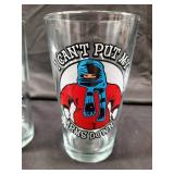 A Christmas Story Glass Set - 4 Novelty Drinking Glasses with Iconic Quotes