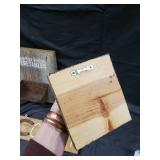 Primitive Americana Wood Signs - Country Fresh Vegetables Board & Cowboy Decor Lot