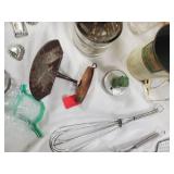 Mirro Cooky Press Cookie Press - 12 Shapes - Vintage Kitchen Tools Lot