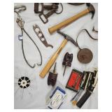 Vintage Blowtorch & Assorted Hand Tools Lot - Pliers, Wrenches, Hammers