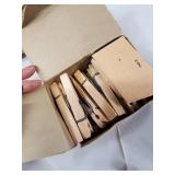 Diamond Spring Clothespins - 30-Count Bag, 18-Count Box, Vintage Wood, Champion Bag