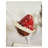 Vintage Dutch Wooden Clogs - Carved Leaf Pattern (2 Pairs)