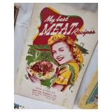 Vintage Cook Books & Recipe Guides Lot - Betty Crocker, Knox Gelatine, Western, Common Sense