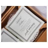 Hamilton Collection Peace Rose Porcelain Plate Set - 9 Gift-Boxed Plates