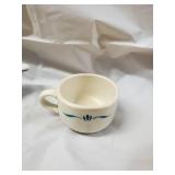 Porcelain Transferware Dinnerware Set - Scenic Village Prints (Cups & Plates)