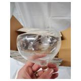 Princess House Crystal Glassware Set - 2 Bowls & 8 Stemware