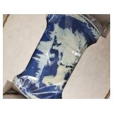 Blue & White Chinese Porcelain Vases - Set of 3 with Certificate