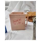 Blue Metal Folding Chair - Vintage Kitchen & Household Collectibles Lot