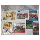 Vintage Tractor Magazines & Books Lot - Allis-Chalmers News, Red Power, Dr. Seuss