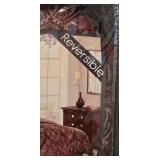 LL-BR - Fairfield Square Tristan 8-Piece Queen Bed Ensemble - Reversible Bedding Set