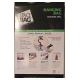 LL-BR - Whitmor Spacemaker Vacuum Storage Bag + Space Bag Hanging Vacuum-Seal Combo Pack