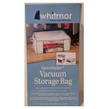 LL-BR - Whitmor Spacemaker Vacuum Storage Bag + Space Bag Hanging Vacuum-Seal Combo Pack