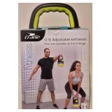 LL-BR - Crane Fitness 12 lb Adjustable Kettlebell - New in Box (Lot of 2)