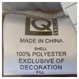 LL-BR - Living Quarters Brighton 24 Piece Bedding Ensemble Queen BlueBrown