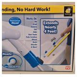 LL-BR - Hurricane Spin Scrubber 9.6V with 3 Scrubbing Heads & Extension Pole