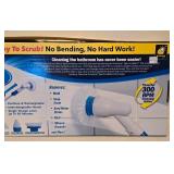LL-BR - Hurricane Spin Scrubber 9.6V with 3 Scrubbing Heads & Extension Pole