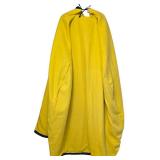 LL-BR - Cape Hooded Blue with Yellow Lining - 58-Inch Length