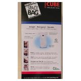 LL-BR - Space Bag Vacuum-Seal Storage Bags (2-Pack) - 15-Cube Maple Stackable Organizer - Easy Hang Closet Rod Lot