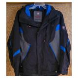 LL-BR - Protection System Performance Outerwear Jacket - Black/Blue, Size S