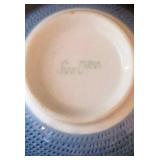 LL-FR - Bearburry Mini Tea Set w/ Box - Blue Cherry Bowl 6in Dia + Covered Crock