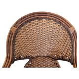 LL-FR - Rattan Woven Outdoor Patio Set - Loveseat + 2 Chairs + Table