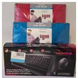 LL- FR - Keyboard + 2 Lap Desks