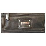 LL- FR - Tyler Rodham Handbag Set - Black Tote, Nine West Crossbody & Wallet (3-Pc)