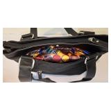 LL- FR - Tyler Rodham Handbag Set - Black Tote, Nine West Crossbody & Wallet (3-Pc)