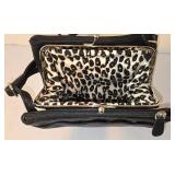 LL- FR - Tyler Rodham Handbag Set - Black Tote, Nine West Crossbody & Wallet (3-Pc)