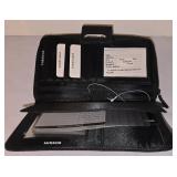 LL- FR - Tyler Rodham Handbag Set - Black Tote, Nine West Crossbody & Wallet (3-Pc)