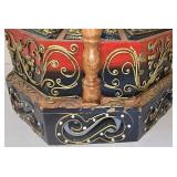 LL-BR - Bento Lunch Box Hexagonal Wooden Stand