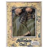 LL-FR - Genuine Hand Painted Porcelain Dolls - Alain & Bernadette - 24.5" Tall