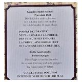 LL-FR - Genuine Hand Painted Porcelain Dolls - Alain & Bernadette - 24.5" Tall