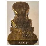 LL-FR - Praying Female Statue 20.5 in Tall with Ganesha & 2 Incense Burners