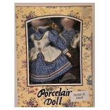 LL-FR - Stefan & Heidi Porcelain Dolls - Genuine Hand-Painted 14.5 in Tall Collectible Set of 2