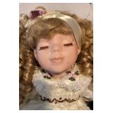 LL-FR - Porcelain Doll Set - 14.5 in Tall - Mikhail & Anastasia Hand-Painted