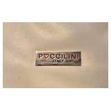 LL-FR - Poccilini Italy Handbags - Ivory, Gray & Tan (Lot of 3)