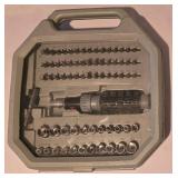 LL-FR - 69-Piece Socket/Driver Ratchet Set Lot - Luggage Locks, Tarps, Maglite & More