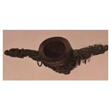 LL-FR - Resin Dragon Censer - Bronze-Tone Incense Burner