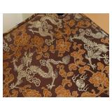 Ml - Pair of Vintage Chinese Export Carved Wood Dragon Motif Corner Armchairs